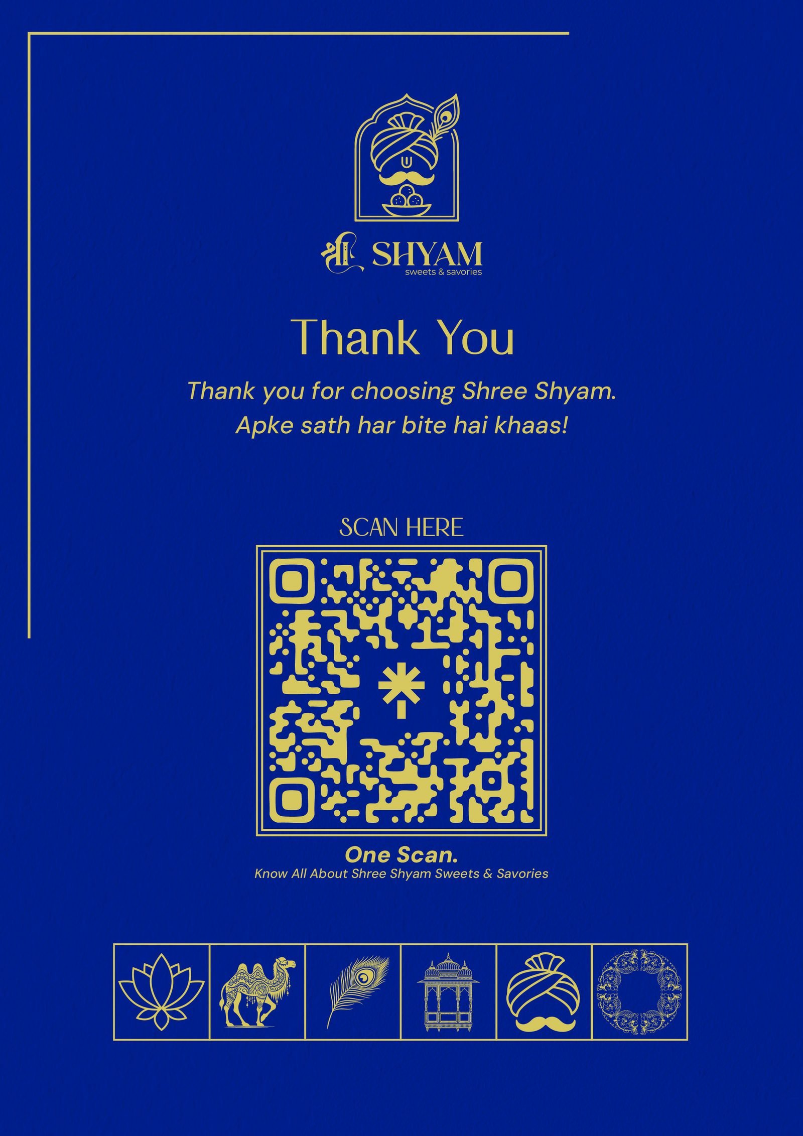 Thank you for choosing Shree Shyam